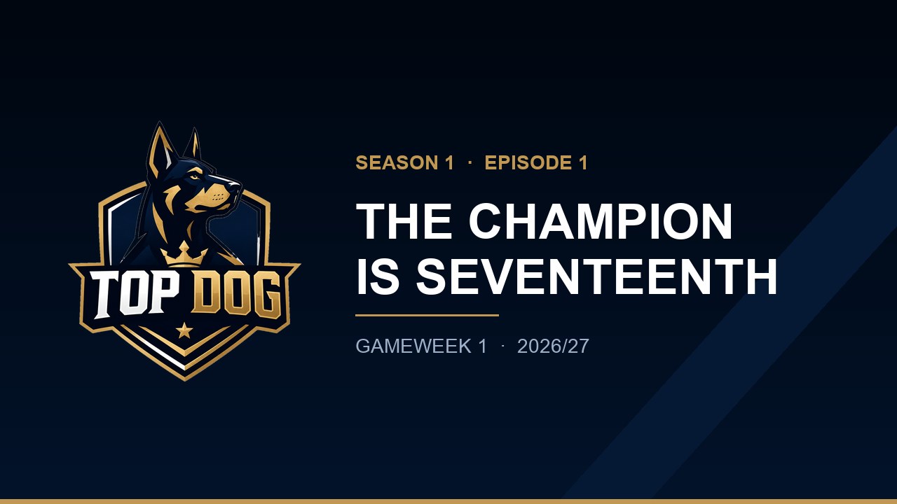 The Champion Is Seventeenth — still